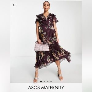 ASOS DESIGN Maternity midi dress - Size 6
